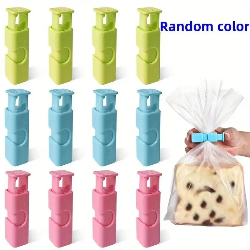 10pcs Food Sealing Clips | Snack Bag Clips for Freshness