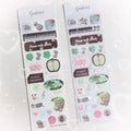 Sweet Animal Stickers | Sparkling Glitter Decals for Journaling and Scrapbooking