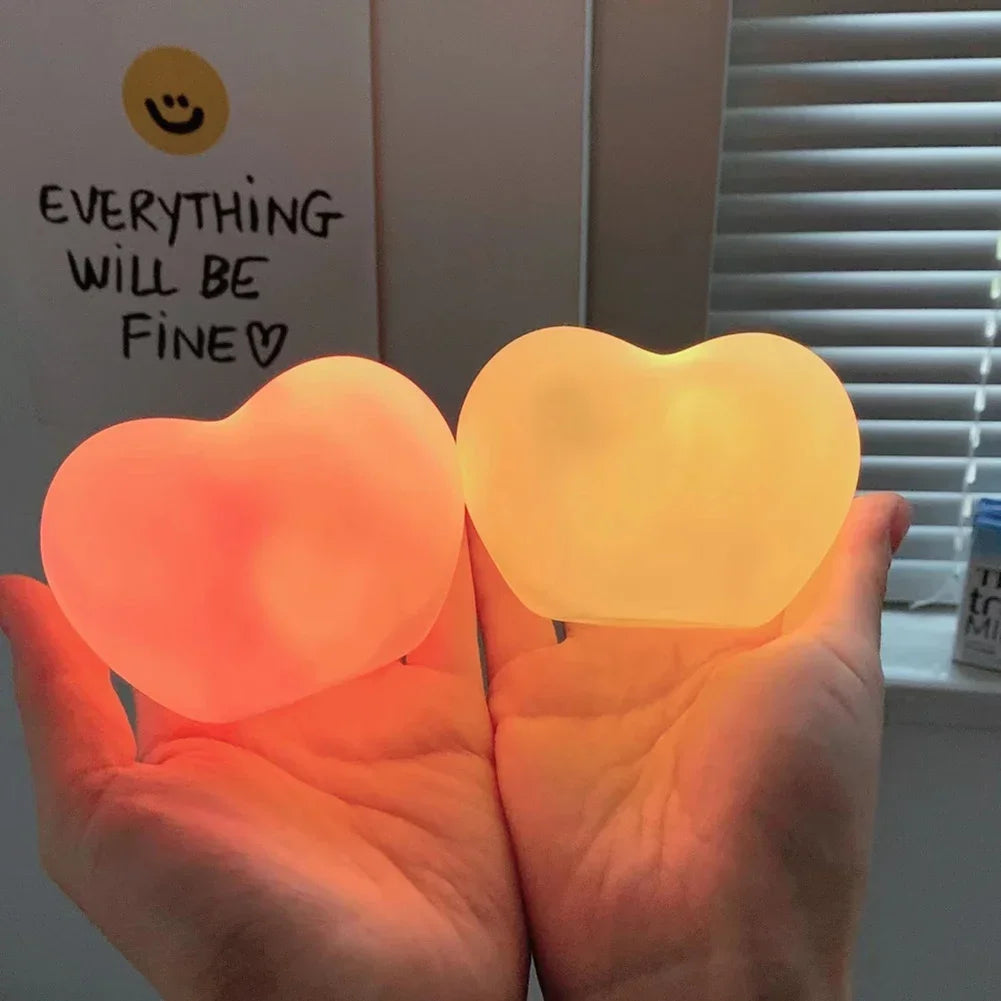Creative Heart LED 3D Night Light | Romantic Wedding Anniversary Gift