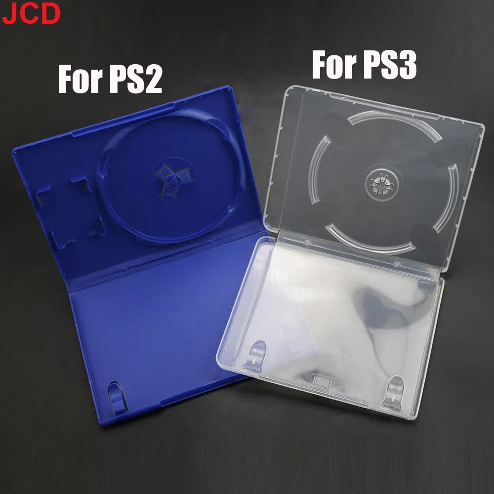 PS2 PS3 Replacement Game Case | Protective CD DVD Disc Storage Box