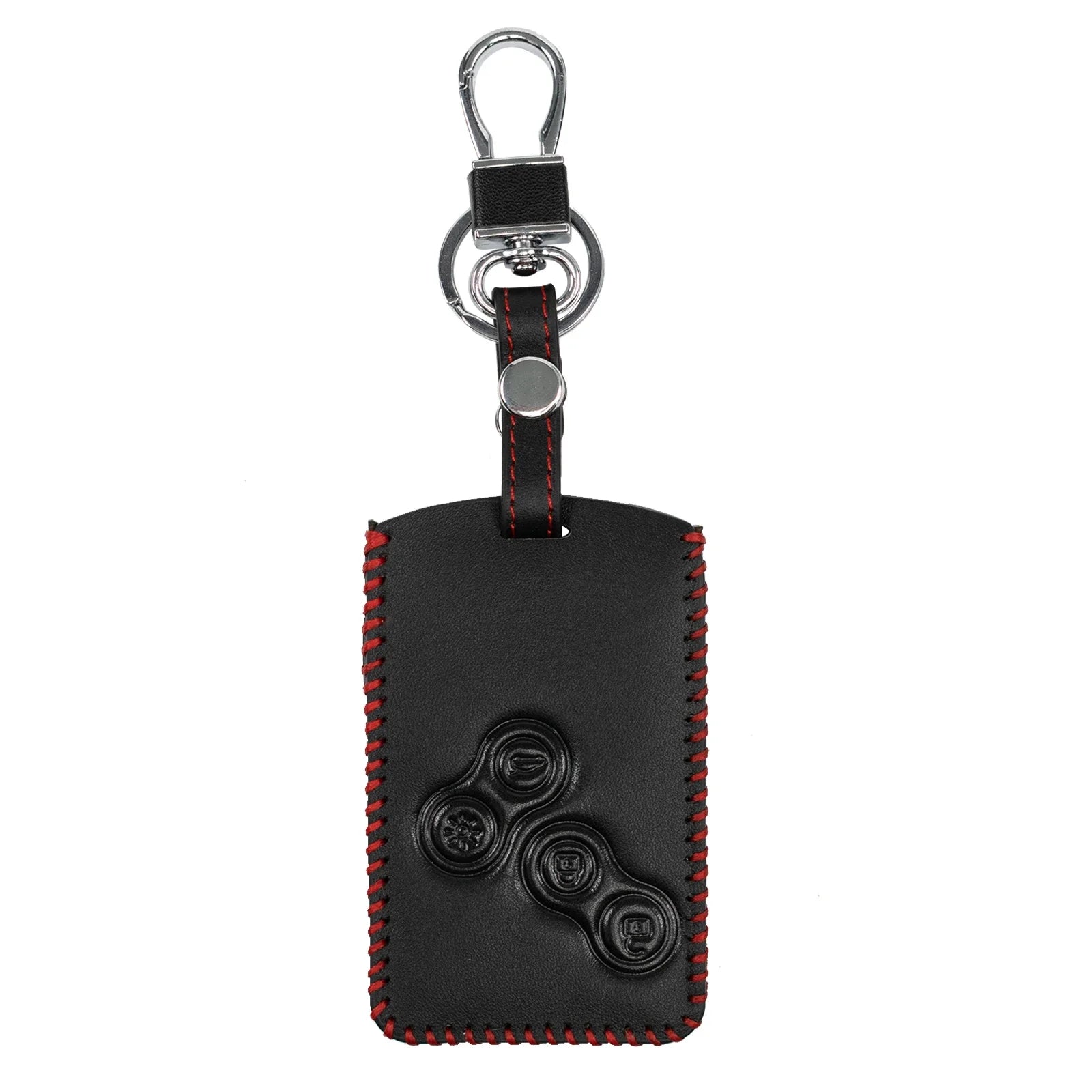 Renault Key Cover Leather 4 Button | XUKEY Car Remote Key Shell Case
