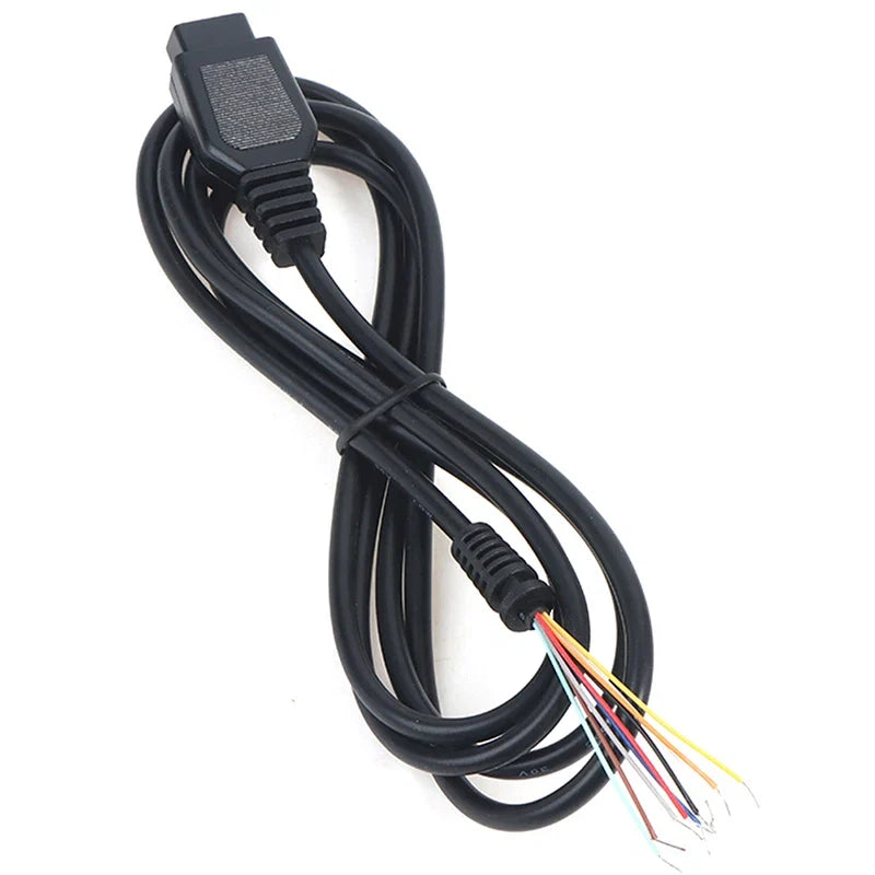 9 Pin 1.5M Extension Cable for Sega Genesis 2 MD2 Controller | Gamepad Cord