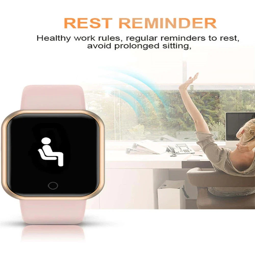 CHAONB Multifunctional Smart Watch for Men Women | Bluetooth Fitness Tracker with Sleep Monitor and Music Player