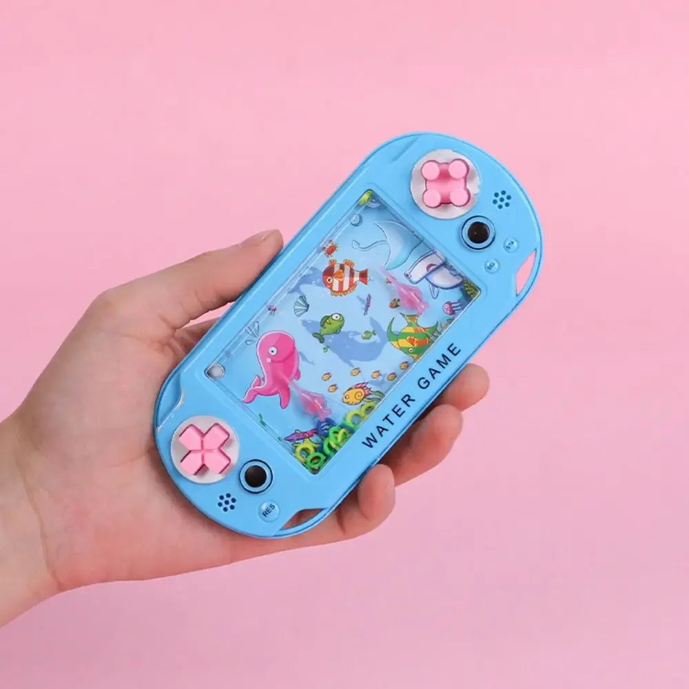 Water Ring Game Machine | Retro Handheld Squeeze Toy for Kids