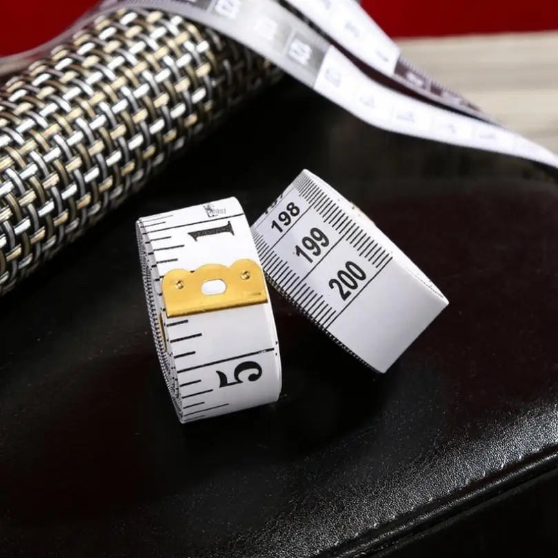 Fiberglass Tape Measure 2m | Soft Sewing Ruler with Dual Scale
