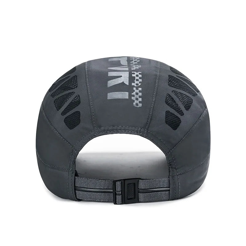 Summer Sport Alphabet Hat | Breathable Mesh Sun Cap for Men