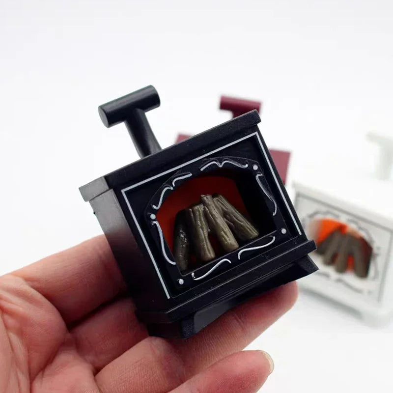 LED Mini Fireplace Night Light | Creative Home Decoration