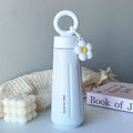 450ml 316 Stainless Steel Vacuum Insulated Water Bottle with Sunflower Pendant | Unisex Thermos for Hot & Cold Drinks
