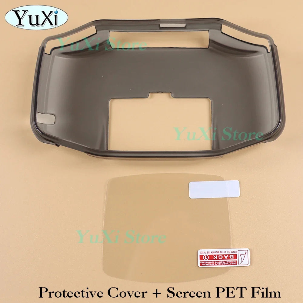Clear TPU Shell Case for Gameboy Advance | Protective Cover with Screen Films