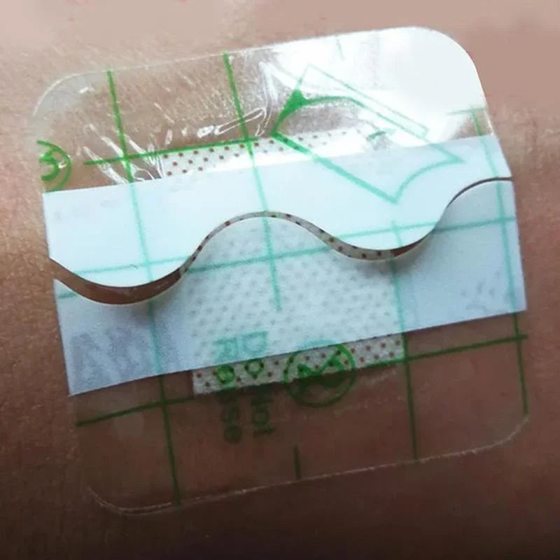 50pcs/100pcs Waterproof Adhesive Square Bandages | First Aid Wound Care Stickers