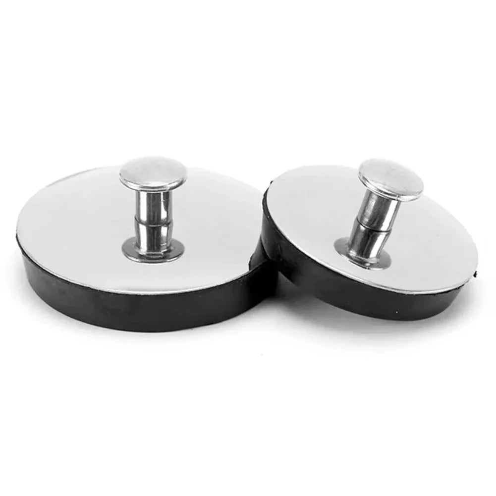 Universal Stainless Steel Sink Plug Drain Stopper | Fits 33-35mm, 43-44mm, 54-55mm Drains