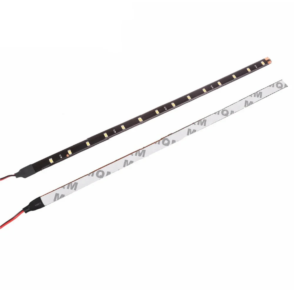 2X 30cm LED Strip Light DRL 3528 1210 15SMD | Car Ambient Atmosphere Light