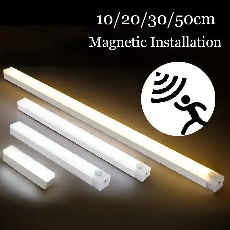 Wireless LED Motion Sensor Cabinet Light | USB Rechargeable Night Light