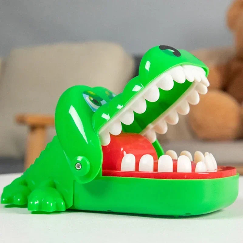 Crocodile Teeth Toys | Alligator Biting Finger Dentist Game for Kids and Family Pranks