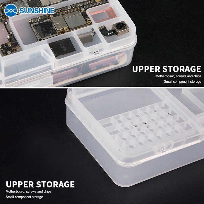 Phone Repair Storage Box | Multi-Functional Organizer for Parts and Tools