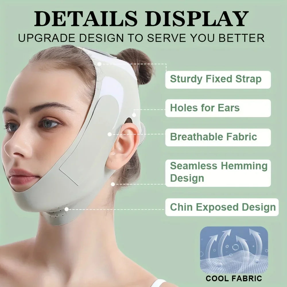 Reusable Face Slimming Bandage | V Line Face Shaper for Chin and Cheek Lift