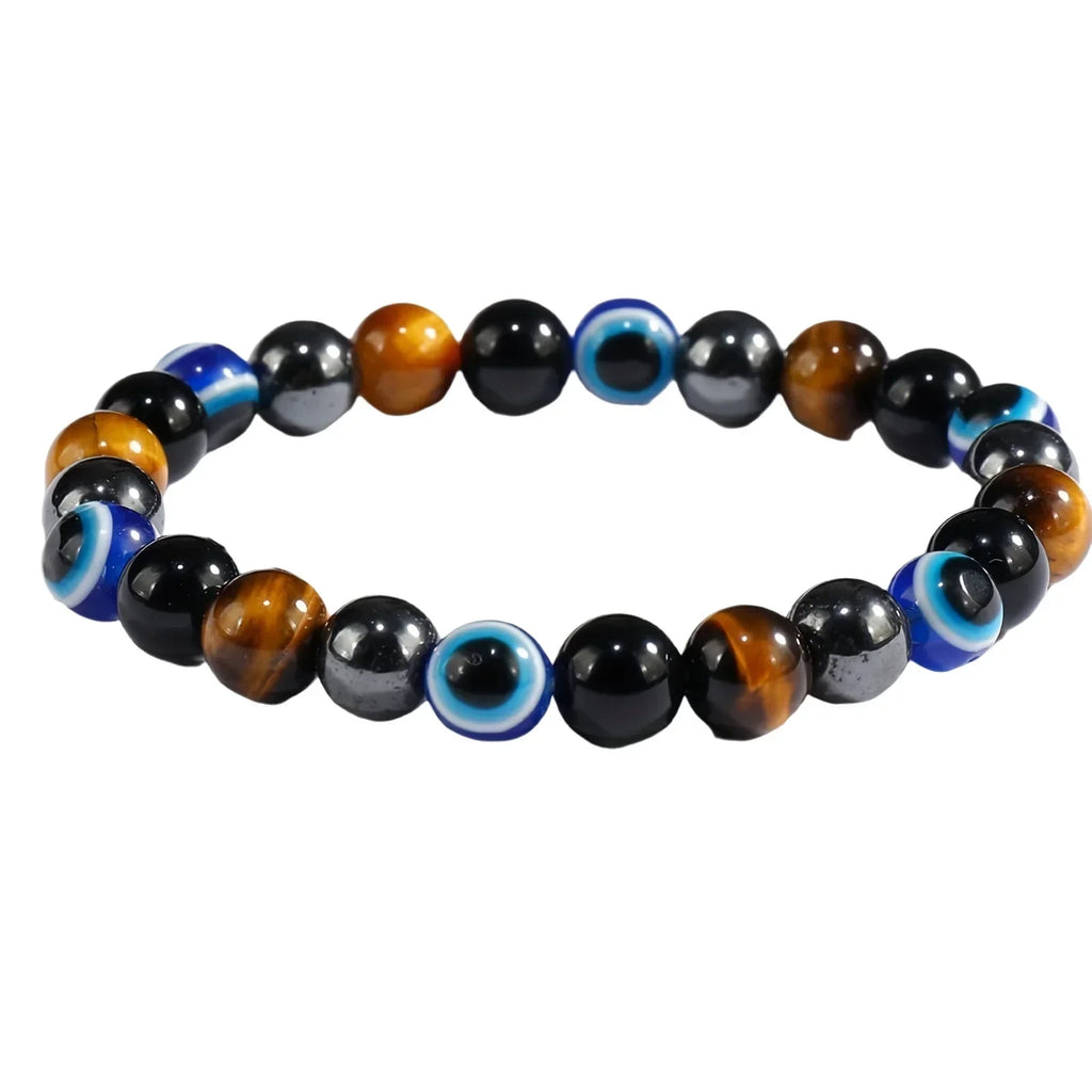 Stone Symbolic Tiger's Eye Bracelet | Unisex Wealth & Confidence Jewelry