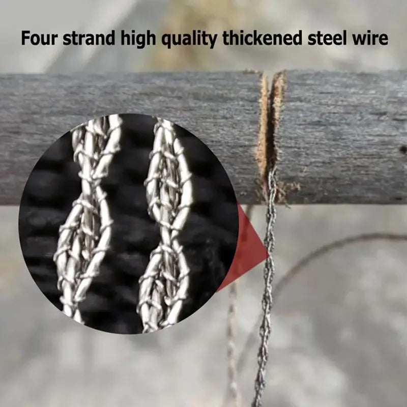 Mini Pocket Wire Saw | Outdoor Camping Survival Gear
