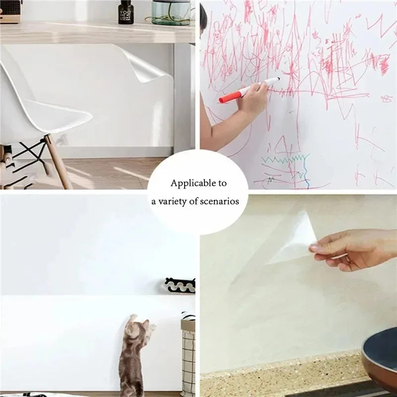 Transparent Wall Protection Film | Scratch-Resistant Anti-Dirty Electrostatic Wall Sticker