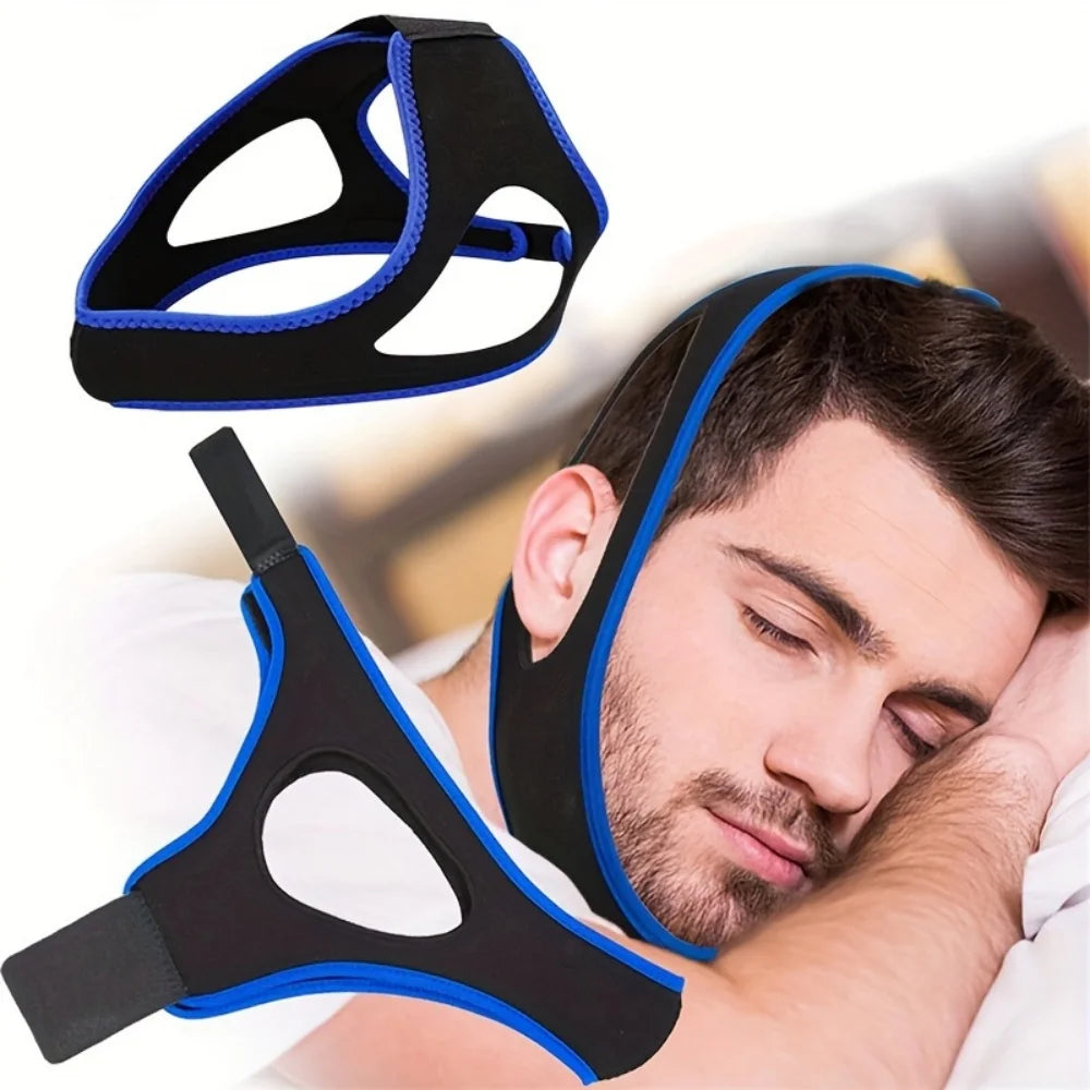 Anti Snoring Chin Strap | Sleep Aid for Quiet Breathing