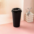 Durable Shatterproof Coffee Mug with Spill-Proof PP Lid | Travel Bottle