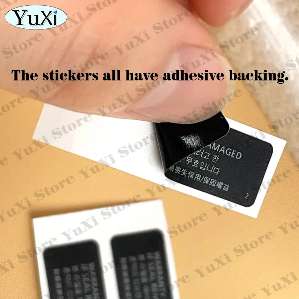 Console Seal Warranty Sticker Kit for PS4 Pro, PS4 Slim, PS5, PS3 | Game Console Label & Barcode Replacement Set