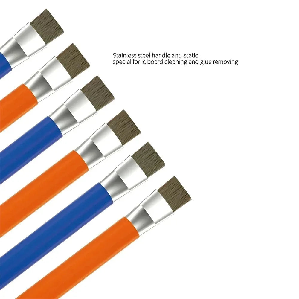 Safe Double-Ended Brush | Anti-Static Circuit Board Cleaning Tool