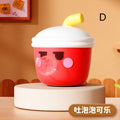 Cute Food Series Spitting Bubbles Squeeze Toy | Stress Relief Sensory Toy for Kids and Adults