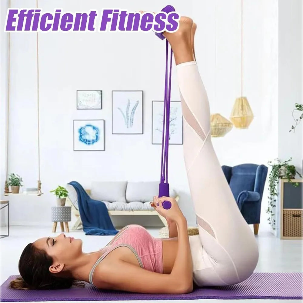 38cm Full Body Workout Resistance Bands | TPE Elastic Tubes with Foam Grips