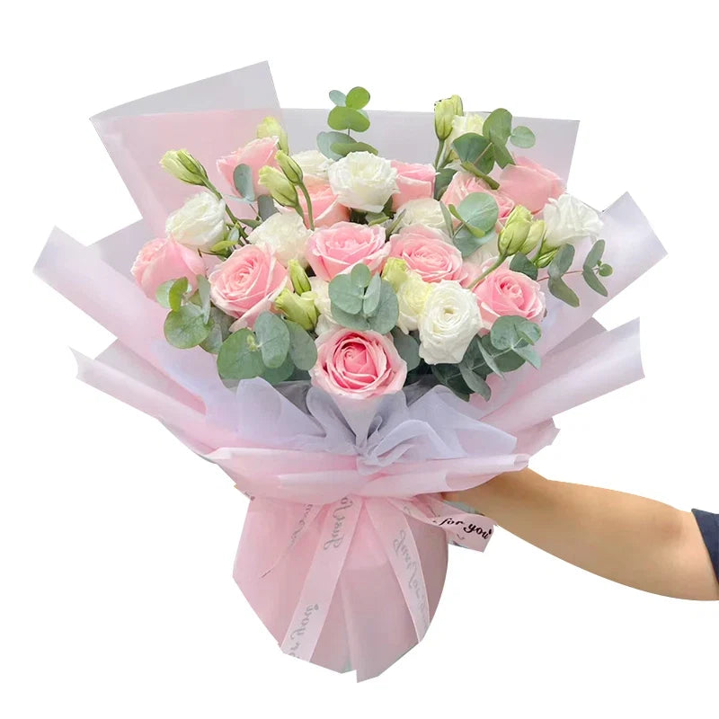 10pcs Unbleached Flower Wrapping Tissue Paper | 65x50cm Wedding Party Gift Wrap