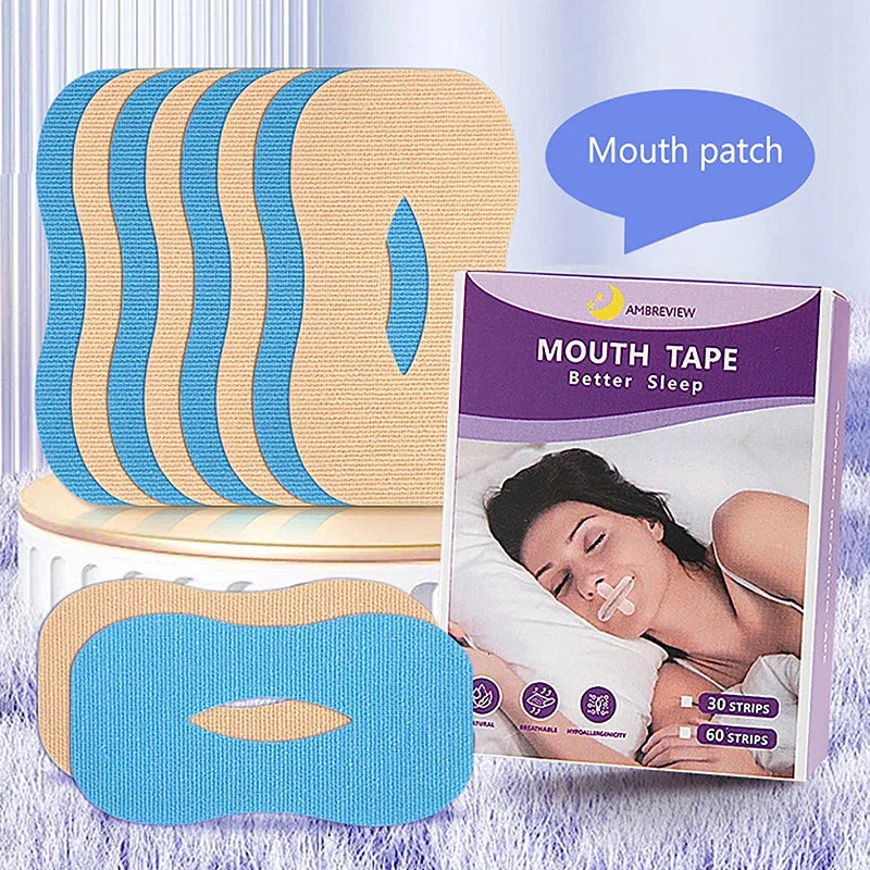 Anti Snoring Sleep Strips | Gentle Mouth Tape for Better Sleep