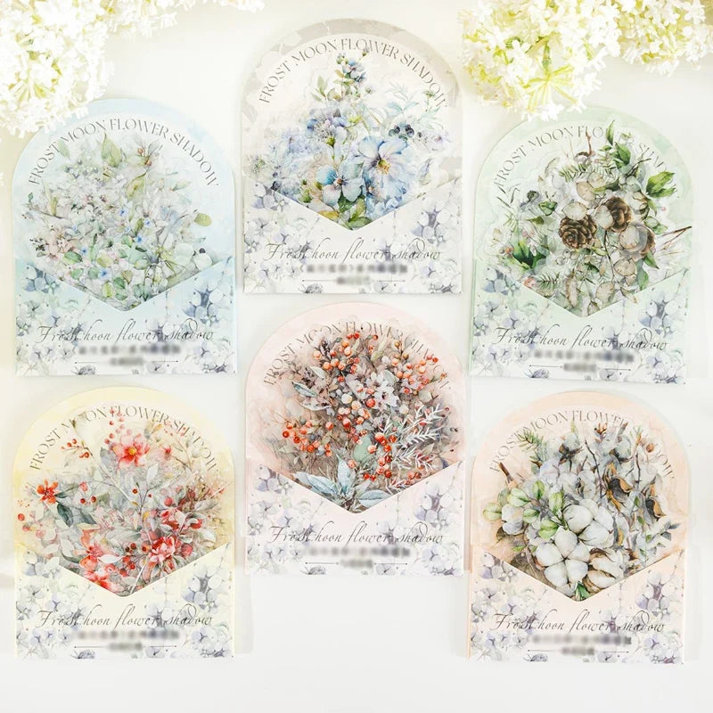 Plant Themed Sticker Pack | 20PCS DIY Decorative Scrapbook Stickers