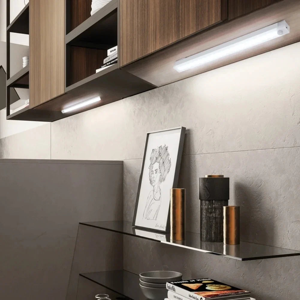 Rechargeable Motion Sensor LED Cabinet Light | Wireless Night Light for Closet Hallway