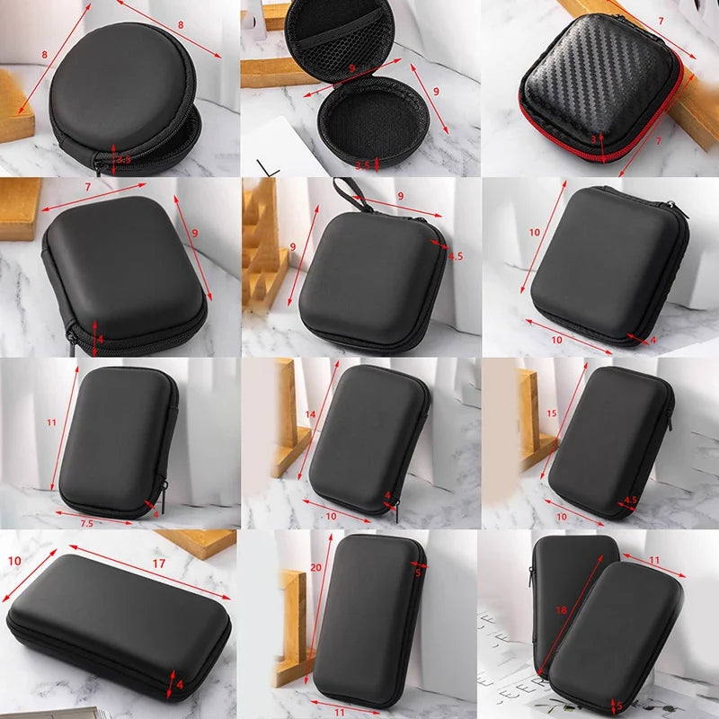 Portable Mini Hard Shell Digital Gadget Storage Bag | EVA Travel Organizer