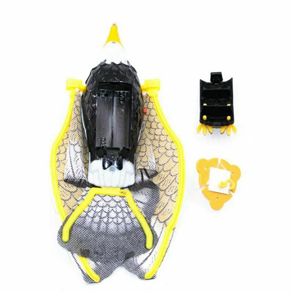 Hanging Eagle Hawk Bird Scarer Deterrent | Garden Pest Protection Decoy