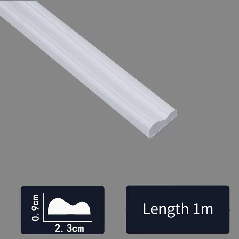 Self-Adhesive PVC Decorative Strip | Flexible Wall and Cabinet Trim