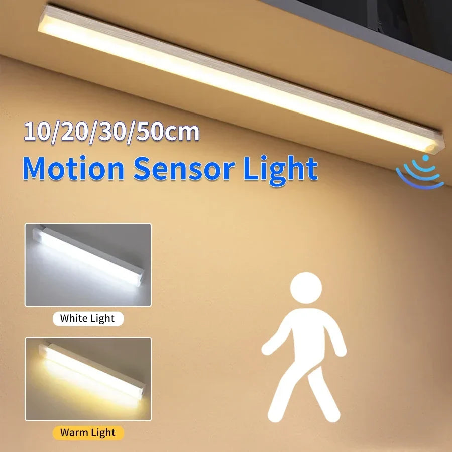 Wireless Motion Sensor LED Night Light | Rechargeable Closet and Cabinet Lamp