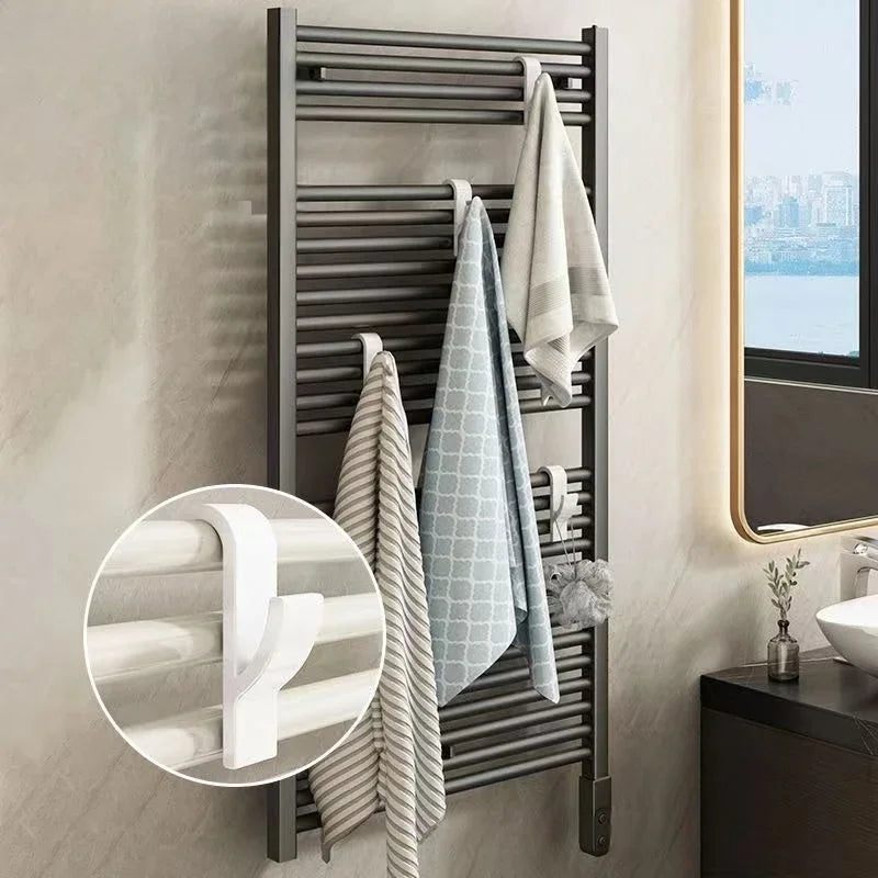 Heated Radiator Towel Holder Hooks | Space-Saving Bathroom Storage