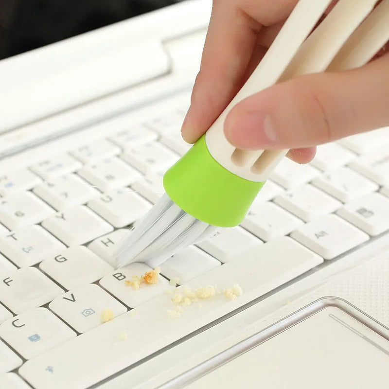 2-in-1 Car Air Vent Cleaning Brush | Multi-Purpose Interior Dust Tool