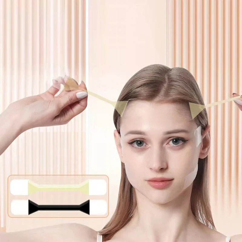 Invisible Face Lift Tape | Instant V-Shape Lifting Stickers for Jawline and Neck