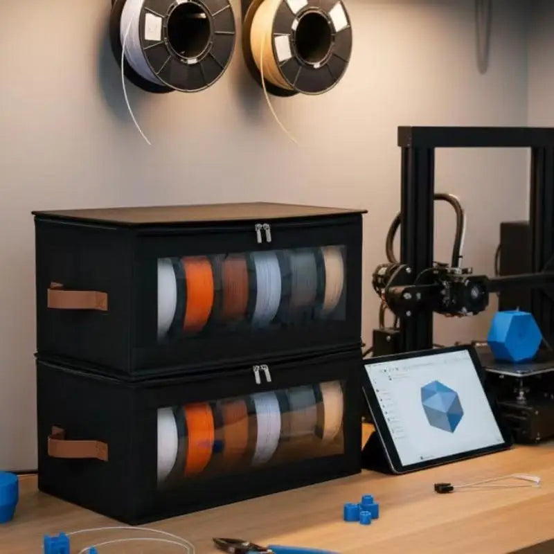 3D Printing Filament Storage Box | Double Zipper Airtight Dry Box