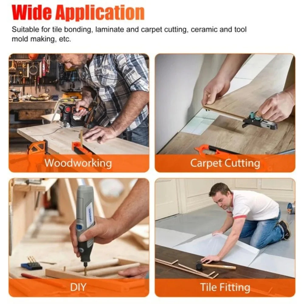 Multifunctional Contour Gauge | Precise Shape Duplication Tool for Tile Work and Woodworking
