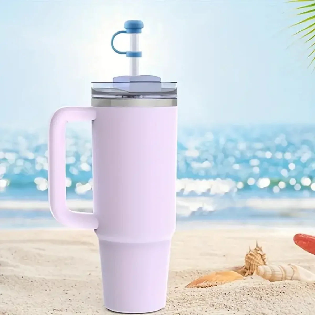 Stanley Straw Cap Set | Silicone Dustproof Straw Cover for 10mm Round Straws