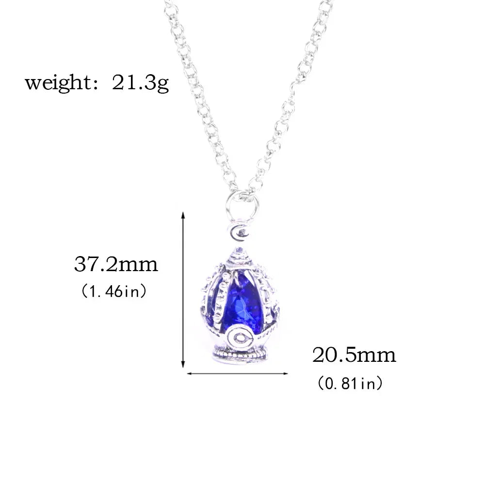 Madoka Magica Soul Gem Necklace Set | Kaname Madoka Mami Pendant Jewelry