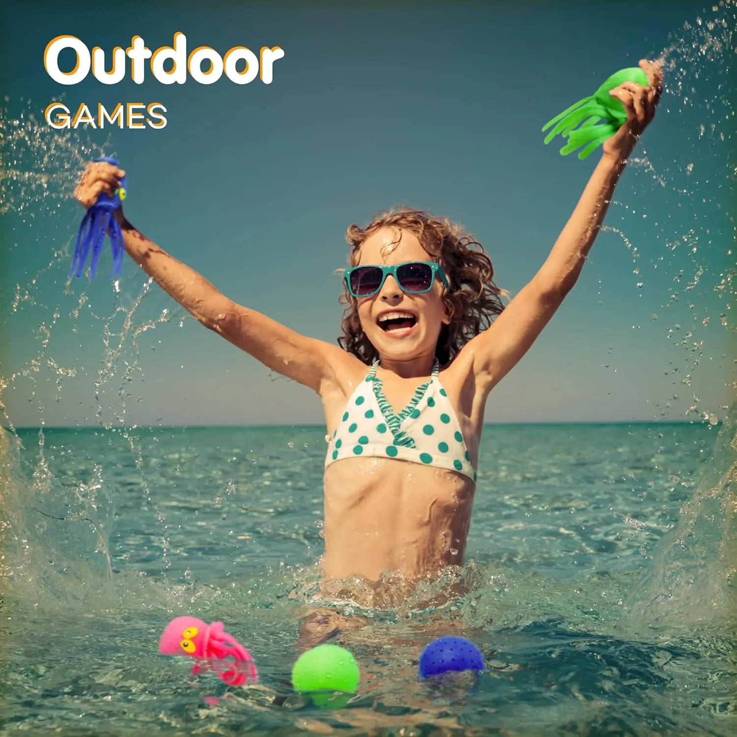 Sensory Octopus Water Balls for Kids | Fun Pool and Bath Toys