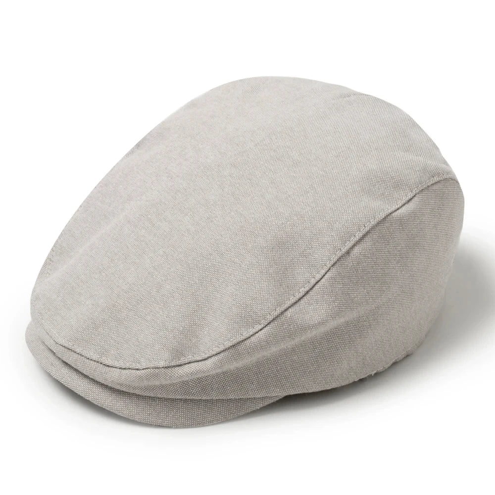 Baby Cotton Beret | Adjustable Solid Hat for Baby Boys