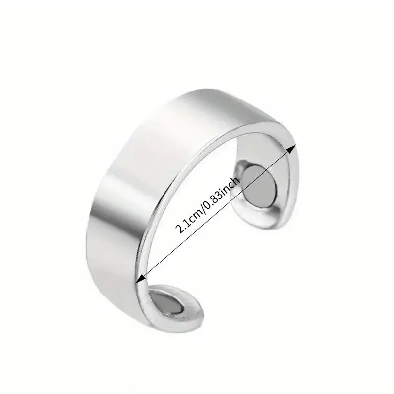 Magnetic Acupressure Anti Snoring Ring | Natural Sleep Aid