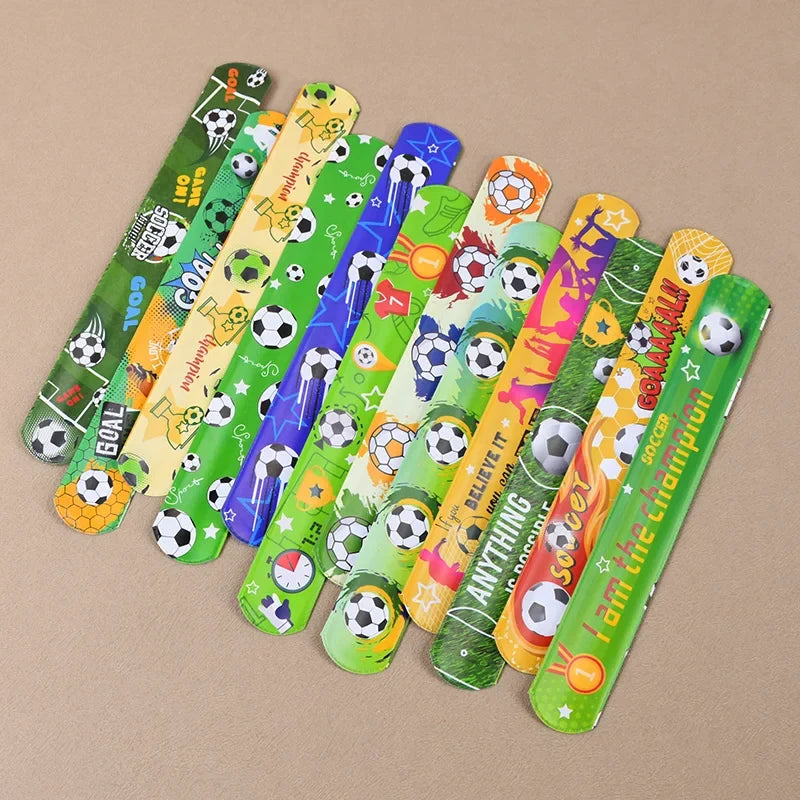 Soccer Party Bracelets Keychain | Pin Ball Maze Game Toys for Football Theme Kids Birthday Party Favors