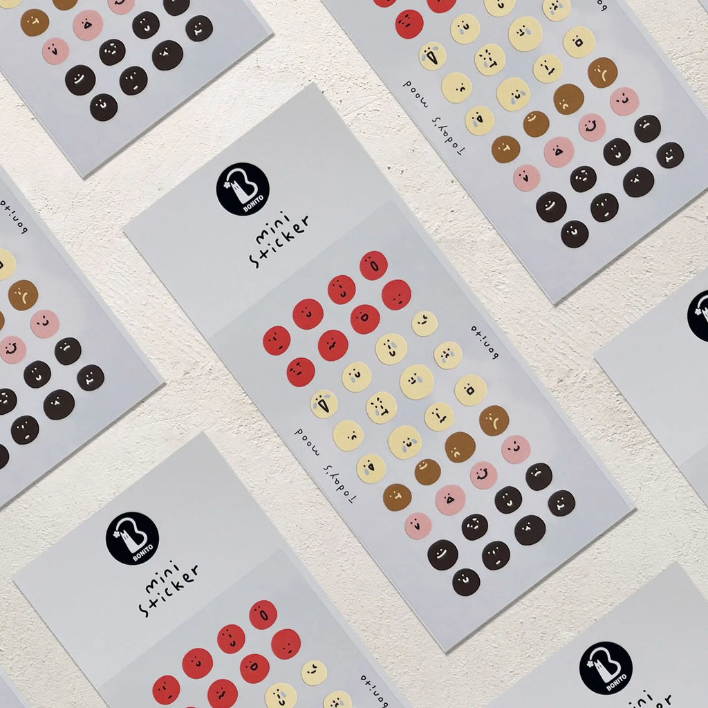 Mini Coffee Cartoon Stickers for Scrapbooking and DIY Journal | Cute Stationery Set