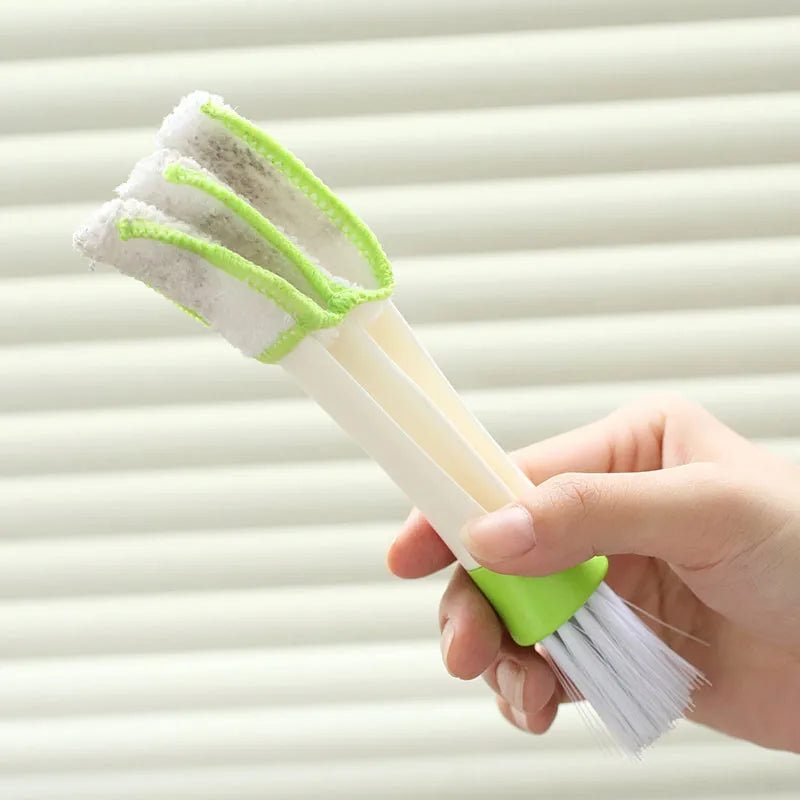 2-in-1 Car Air Vent Cleaning Brush | Multi-Purpose Interior Dust Tool